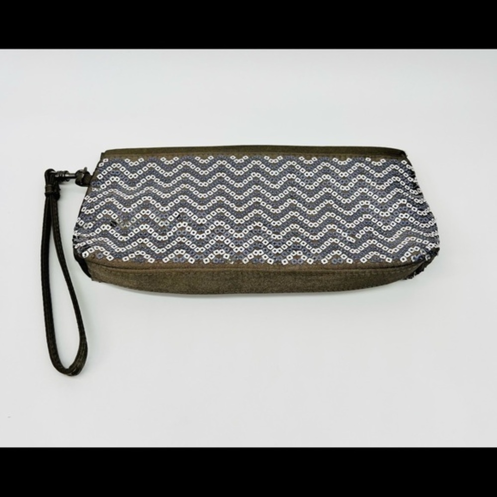 Sephora sequins make up bag, wristlet/ clutch